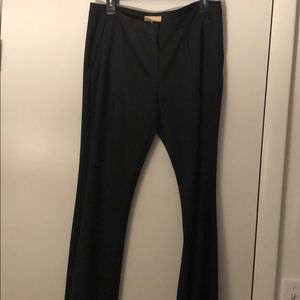 Michael Kors collection flare leg black pants
